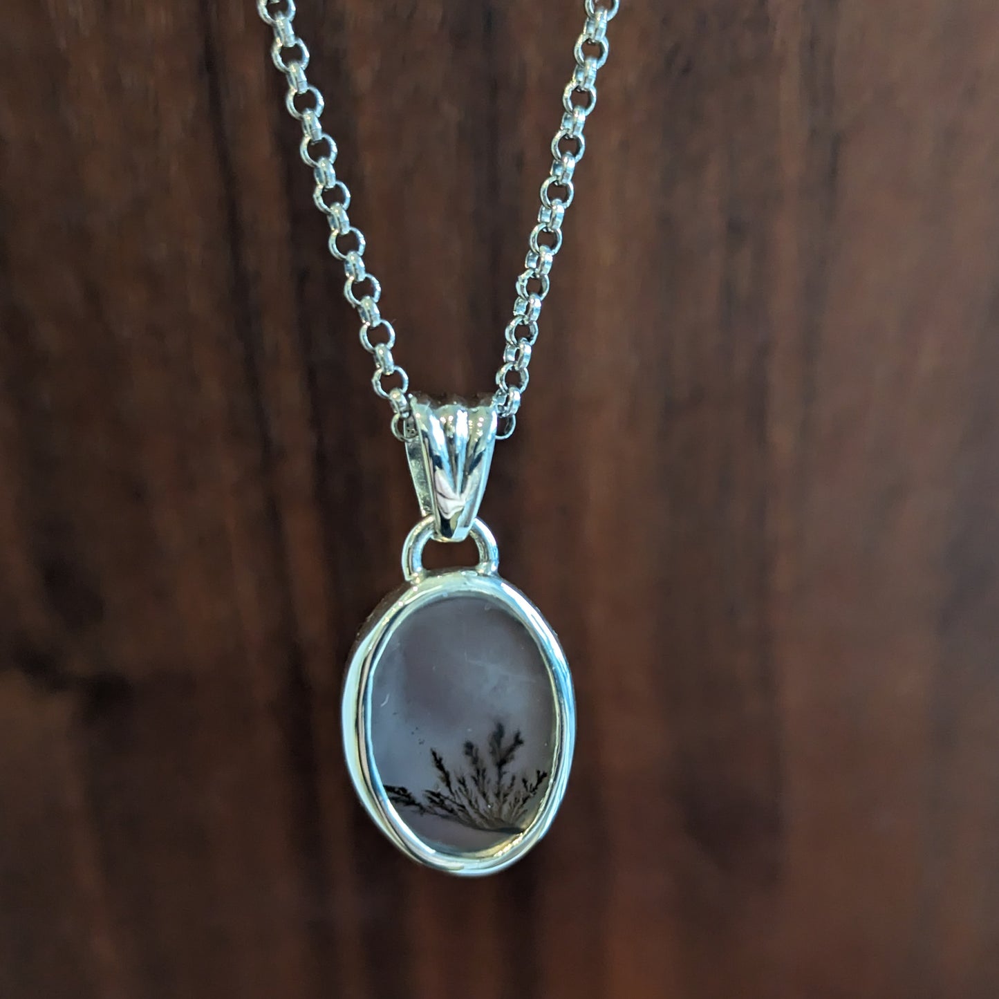 Moss Agate Pendant