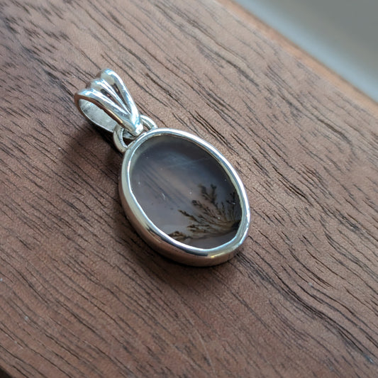 Moss Agate Pendant