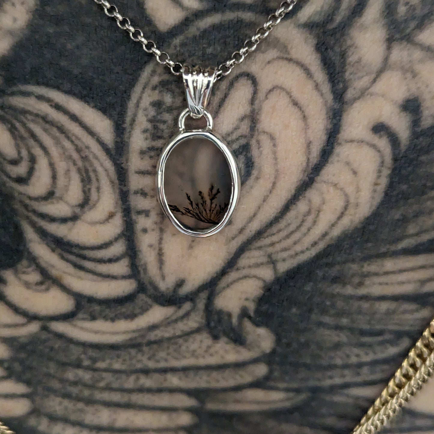 Moss Agate Pendant